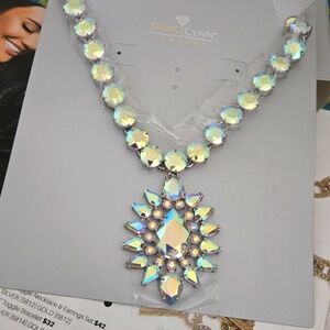 Traci Lynn Iridescent Necklace